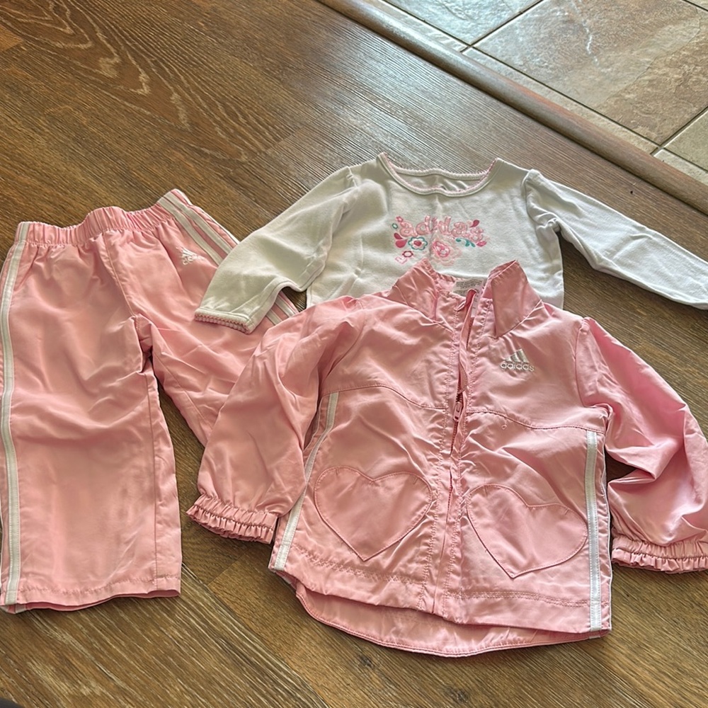Adidas Kids Pink Set